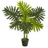 Nearly Natural 3ft. Philodendron Artificial Plant (Real Touch) view 1