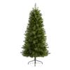 Nearly Natural 6ft. Slim West Virginia Mountain Pine Artificial Christmas Tree with 629 Bendable Branches view 1