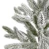 Nearly Natural 28in. Flocked Christmas Artificial Tree in Decorative Planter view 3