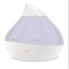 Crane 4-in-1 White Drop Ultrasonic Cool Mist Humidifier with Sound Machine, Night Light, Aroma Tray, 1 Gallon Top Fill White view 1