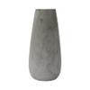 Creative Co-Op Tall Paulownia Wood Vase with Washed Finish, Grey view 1