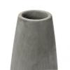 Creative Co-Op Tall Paulownia Wood Vase with Washed Finish, Grey view 3