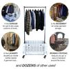 Closet Crate w/Wheels- Collapsible Garment Rack System for Closets, RV's, Dorms and Travel Bags. Popular to transform suitcases into Dance Bag with Rack! view 2