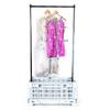 Closet Crate w/Wheels- Collapsible Garment Rack System for Closets, RV's, Dorms and Travel Bags. Popular to transform suitcases into Dance Bag with Rack! view 3