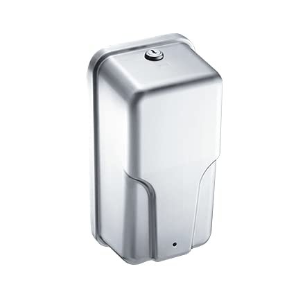 ASI-20364 Roval Wall Mounted Automatic Soap Dispenser Upgraded 34oz/1L Stainless Steel Touchless Sensor Pump Hands-Free Dish Liquid Soap Dispenser for Bathroom Kitchen Hospital
