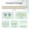 1 Inch Diameter Double Curtain Rod 72-144 inch view 2