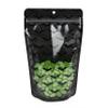ClearBags 5 1/8" x 3 1/8" x 8 1/8" Bats Stand Up Zipper Pouch (25 Pieces) | Halloween Candy Gift Bags, Party Favors, Treat Bags | For Popcorn, Treats, Cookies, Baked Goods Packaging | ZBGW3B view 1