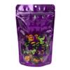 ClearBags 5 1/8" x 3 1/8" x 8 1/8" Witches Hats Stand Up Zipper Pouch (25 Pieces) | Halloween Candy Gift Bags, Party Favors, Treat Bags | For Popcorn, Treats, Cookies, Baked Goods Packaging | ZBGW3HA view 1