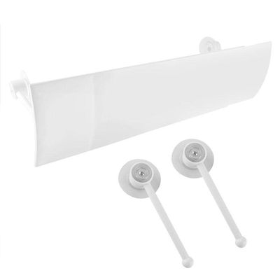 Nunafey Air Conditioner Deflector, Adjustable Air Cover, Plastic Air Conditional for The Health of The Family