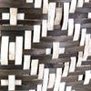 EAST at MAIN Nefertiti Woven Baskets, Black and White view 4