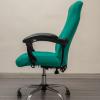 Melaluxe Office Chair Cover - Universal Stretch Desk Chair Cover, Computer Chair Slipcovers (Size: L) - Green view 2