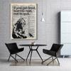 Banksy Girl If You Get Tired Learn To Rest Canvas Street Graffiti Canvas Art Wall Art Home Decor (12in x 18in Gallery Wrapped) view 2