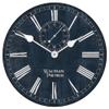 Alston Walston Navy & White Large Wall Clock | Ultra Quiet Quartz Mechanism | Hand Made in USA Beautiful Crisp Lasting Color | Comes in 8 Sizes | 15-Inch view 1