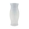 11.5" Clear Solid Glass Hurricane Candle Holder view 1