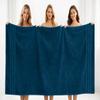 DAN RIVER 2 Pack Luxury Bath Sheets 35x70, 600 GSM, Soft & Quick Dry 100% Ring Spun Cotton Towels Ideal for Hotels, Spas, Gyms & Salons Extra Large, Opal Blue view 4