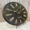 Alston Walston Black & Gold Large Wall Clock | Ultra Quiet Quartz Mechanism | Hand Made in USA Beautiful Crisp Lasting Color | Comes in 8 Sizes | 30-Inch view 2