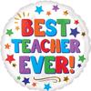 Anagram 18" Best Teacher Ever HX view 1