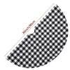 Sattiyrch Buffalo Plaid Christmas Tree Skirt 36 in,Black and White Buffalo Check Christmas Tree Skirt for Holiday Christmas Decorations (36in, White and Black) view 3
