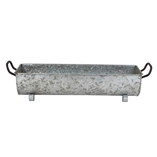 47thmain Metal Tray with Handles - Large