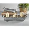 47thmain Metal Tray with Handles - Large view 2