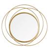 10 Inch Diameter Iron Mirror Wall Hanging Living Room Wall Decoration Pendant Bedroom Room Creative Wall Decoration Hotel Decoration view 1