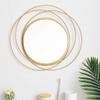 10 Inch Diameter Iron Mirror Wall Hanging Living Room Wall Decoration Pendant Bedroom Room Creative Wall Decoration Hotel Decoration view 3