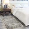 Nourison Concerto Ivory/Grey 3' x 5' Area Rug, Transitional, Bed Room, Living Room, Dining Room, Kitchen, Easy Cleaning, Non Shedding (3x5) view 1