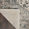 Nourison Concerto Ivory/Grey 3' x 5' Area Rug, Transitional, Bed Room, Living Room, Dining Room, Kitchen, Easy Cleaning, Non Shedding (3x5) view 2