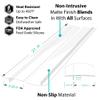 Stove Counter Gap Cover - 21 Inch Silicone Oven Gap Filler 2 Pack Clear view 2