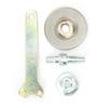 Leftwei Grinding Wheel, 5.6cm Diameter Grinding Disc Multifunctional Grinding Stone Grinding Sharpening Stone, High Speeds High Hardness for Home Use Planing Tool Drill Scissor Kitchen(800 mesh) view 4