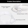 YOUHO 20 Feet PVC- 1/2" ID Clear Vinyl Tubing Food Grade Multipurpose Tube for Beer Line, Kegerator, Wine Making, Aquaponics, Air Hose view 3