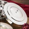 Communion Tray Cover - Silver Finish (Silver) view 1