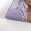 SmileArtDesign Pretty Fairy African Girl Purple Lilac Background Canvas Wall Art Print Baby Kids and Nursery Room African Home Decor Ready to Hang Made in The USA - 36x24 view 3