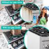 Stove Counter Gap Cover - 25 Inch Silicone Stove Gap Filler 2 Pack White view 4
