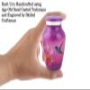Bold & Divine Purple Hummingbird Keepsake Urn for Ashes | Set of 4 | 3.5 Cubic Inch | Keepsake Urn for Sharing The Ashes of a Loved One view 4