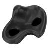 Demeras 10PCS Plastic Climbing Holds Grips Kids Climbing Stones Small Kids Toys Grip Climbing Rock Set for Climbing Frames Tree Houses (Black) view 2