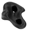 Demeras 10PCS Plastic Climbing Holds Grips Kids Climbing Stones Small Kids Toys Grip Climbing Rock Set for Climbing Frames Tree Houses (Black) view 3