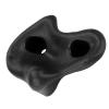 Demeras 10PCS Plastic Climbing Holds Grips Kids Climbing Stones Small Kids Toys Grip Climbing Rock Set for Climbing Frames Tree Houses (Black) view 4