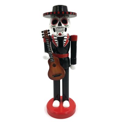 14" Day of The Dead Nutcracker