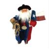 15" Texas Cowboy Santa view 1