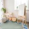 Joy Carpets Kid Essentials Off The Cuff 3'10" x 5'4" Area Rug in Color Sage view 2