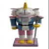 Santa's Workshop 14" Unicorn Nutcracker, Blue view 1