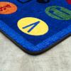 Joy Carpets Take Note Area Rug in Color Multi, 5'4" x 7'8" view 4