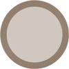 Joy Carpets Easy Going 5'4" Round Area Rug in Color Neutral view 1