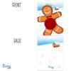 My Scratch Offs  26 Pack Gingerbread Man Christmas Scratch Off Game Cards, 3x4-Inch, Holiday Raffle Tickets for Adults, Fun Festive Party Activity for Winter Gatherings view 4