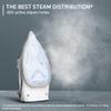 Rowenta Iron Steamer for Clothes, Focus Stainless Steel Soleplate, 400 Microsteam Holes, Powerful Steam Iron, Lightweight, Leakproof, 1725 Watts view 4