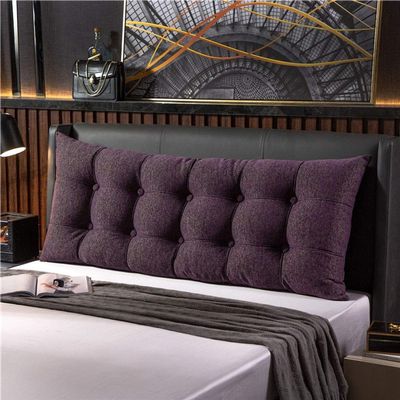 Bed Backrest Pillows, Headboard Pillow Reading Cushion Lumbar Back Cushion, with Removable Cover, Washable Wedge Pillow for Bed Rest,tv Pillow for Bed
