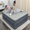 SLEEPLUX King Air Mattress Extra Durable Non-Leak Tough Guard Material 22" Raised Airbed with Built in Pump + USB Charger (80" 72"x22") Grey view 3