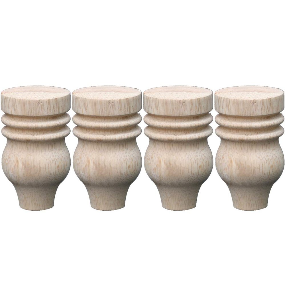 DIY Set of 4 Carvings Shaped Wood TV Table Legs Furniture Sofa Chair Ottoman Couch Bed Wardrobe Cabinet Legs Type-E
