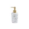Geeyu Bath Soap Dispenser, Rustproof Pump, Hand Ceramic Pump Bottle, Lotions and Liquids, Home Bathroom Accessories (Color : White, Size : 380ml) view 1